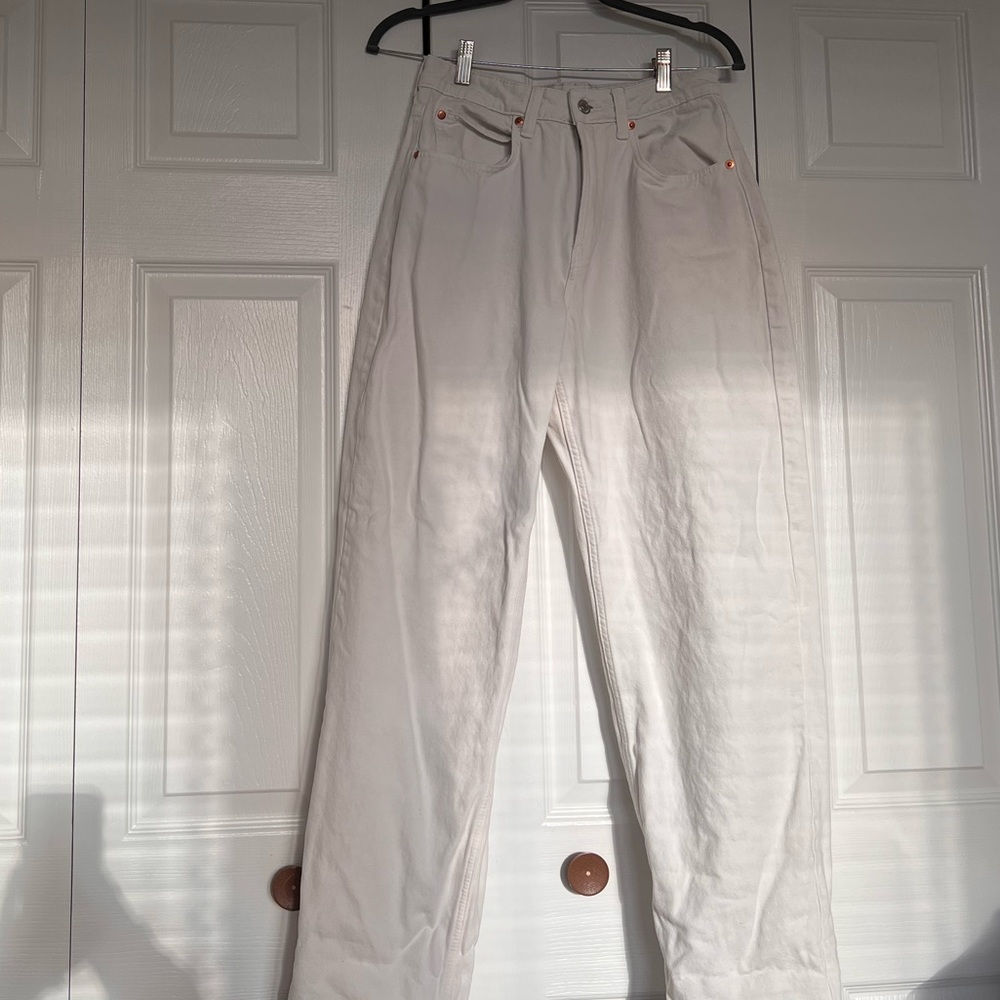 White Denim Jeans